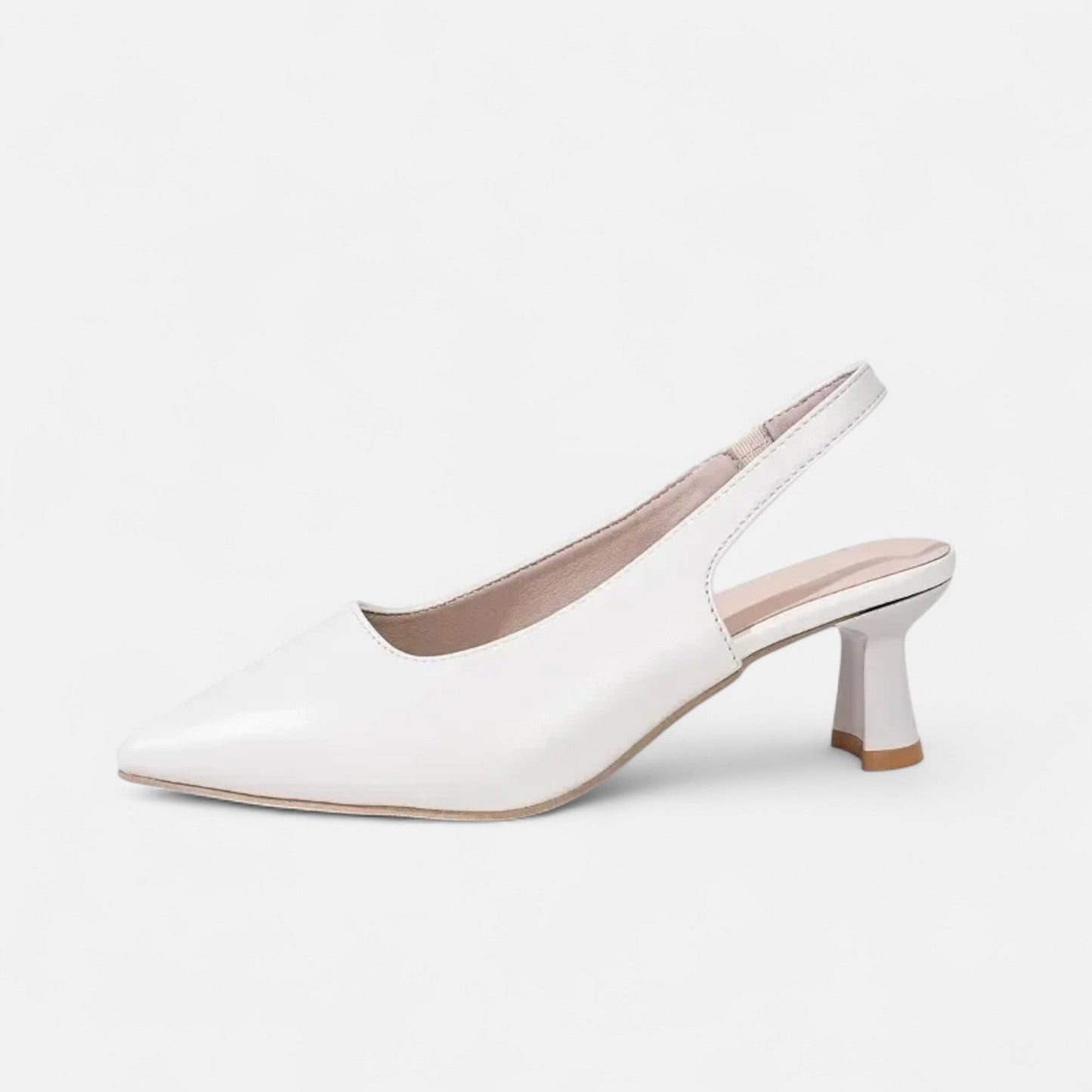 Just-Outlet | Women’s Slingbacks – Pointed Toe Thin Heel Elegance