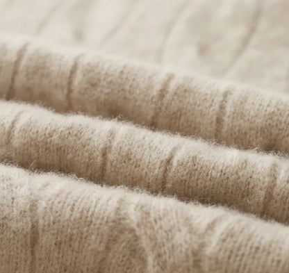 Just-Outlet | Men’s Wool Sweater – Mock Neck Classic