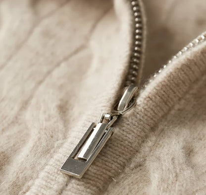 Just-Outlet | Men’s Wool Sweater – Mock Neck Classic