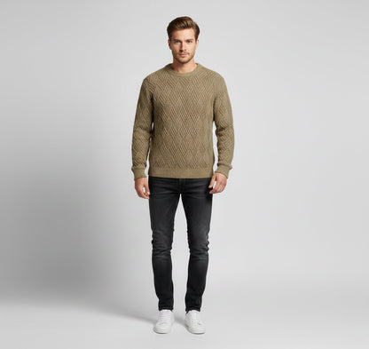 Just-Outlet | Men’s Casual Pullover – Autumn Relaxed Fit