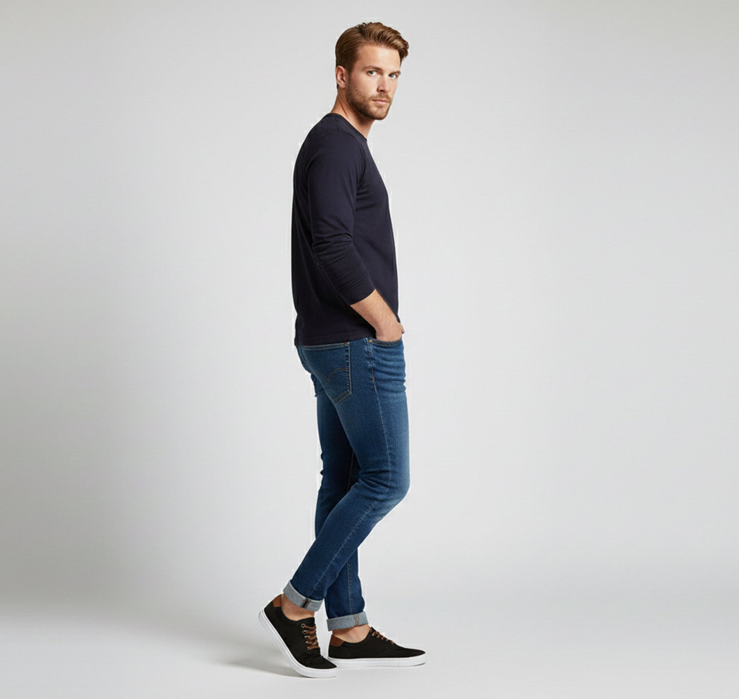 Just-Outlet Men’s Sport Canvas Shoes – Everyday Sport Fit