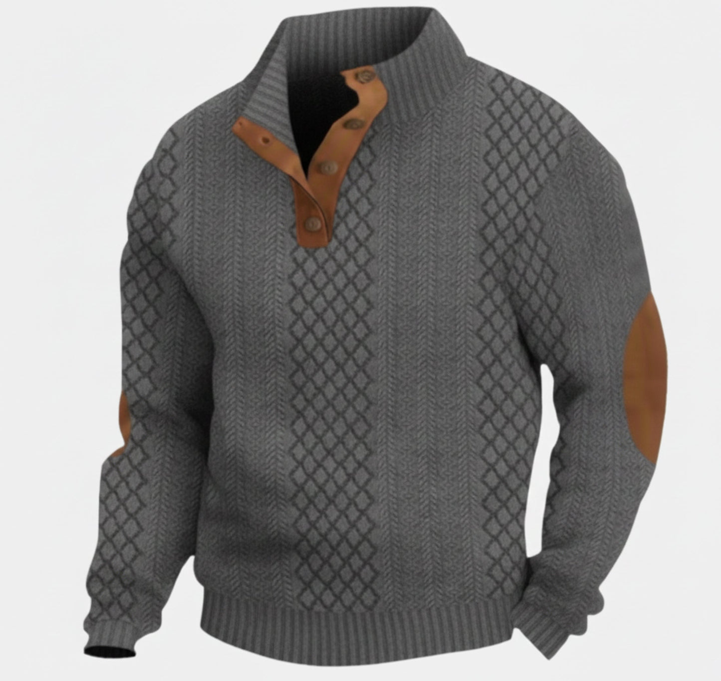 Just-Outlet | Men’s Winter Pullover – Cozy Loose-Fit Knit