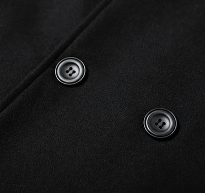 Just-Outlet | Men’s Classic Wool Coat – Modern Leisure Edition