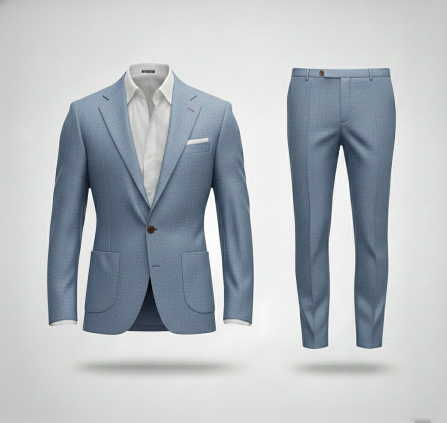 Just-Outlet | Men’s Slim Suit Set – Digital Print Comfort