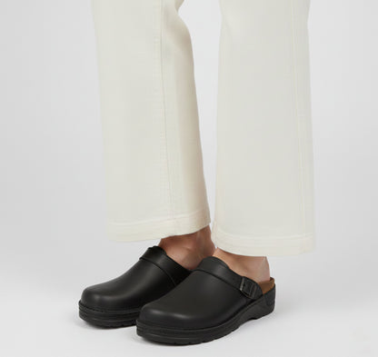 Just-Outlet | Unisex Suede Clog Sandals – Closed Toe Comfort