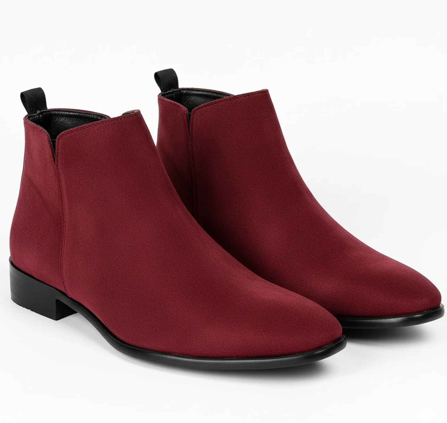 Just-Outlet | Men’s Winter Chelsea Boots – Classic Square Modernity