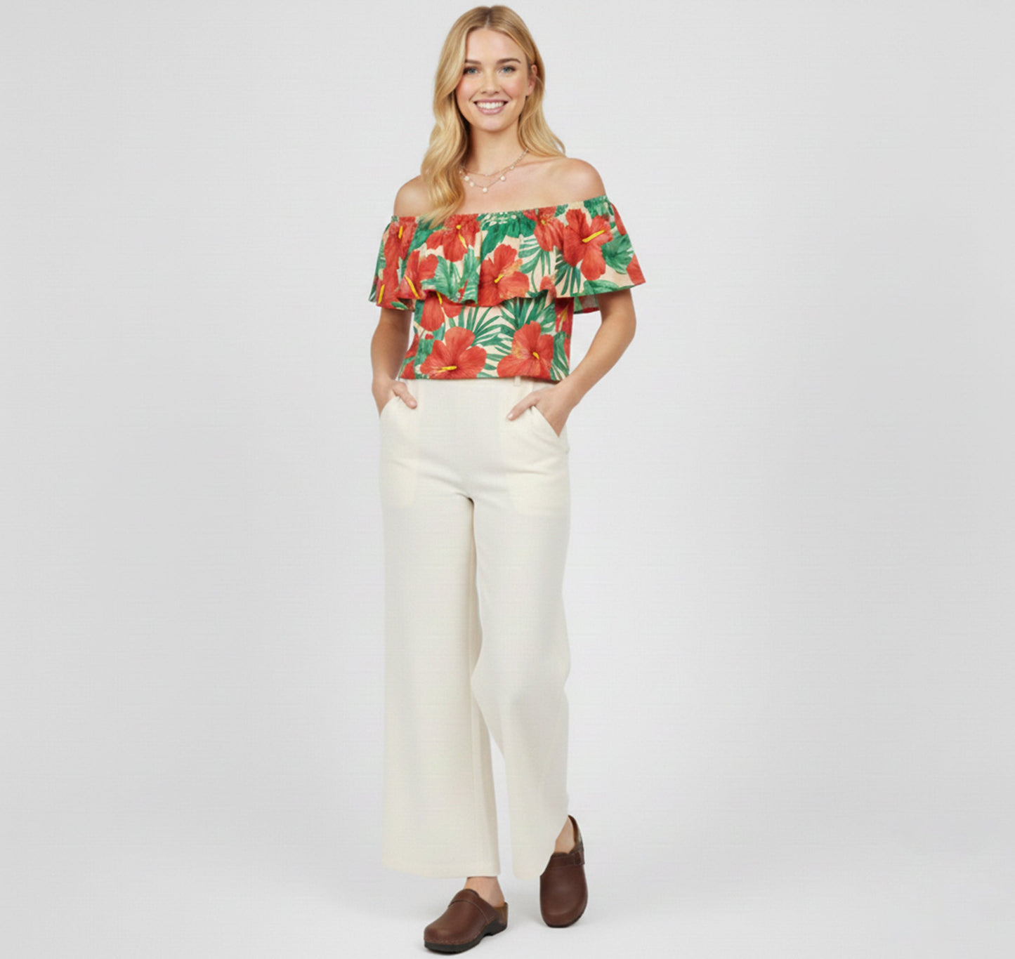 Just-Outlet | Unisex Suede Clog Sandals – Closed Toe Comfort