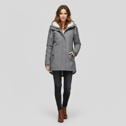 Just-Outlet | Women’s Hooded Winter Jacket – Urban Warm Edition