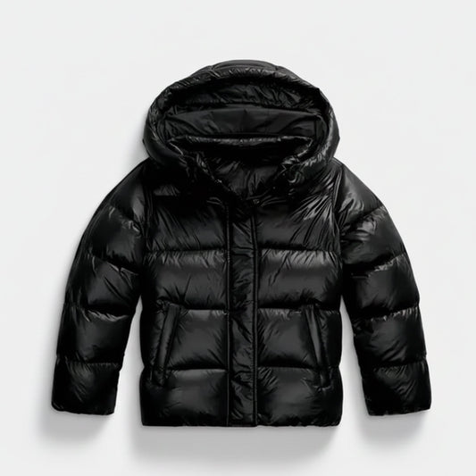 Just-Outlet | Women’s Hooded Jacket – Casual Puffer Edition