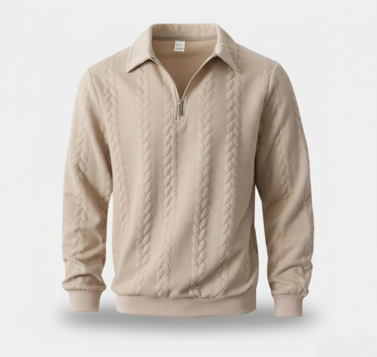 Just-Outlet | Men’s Jacquard Knitwear – Loose Lapel Classic