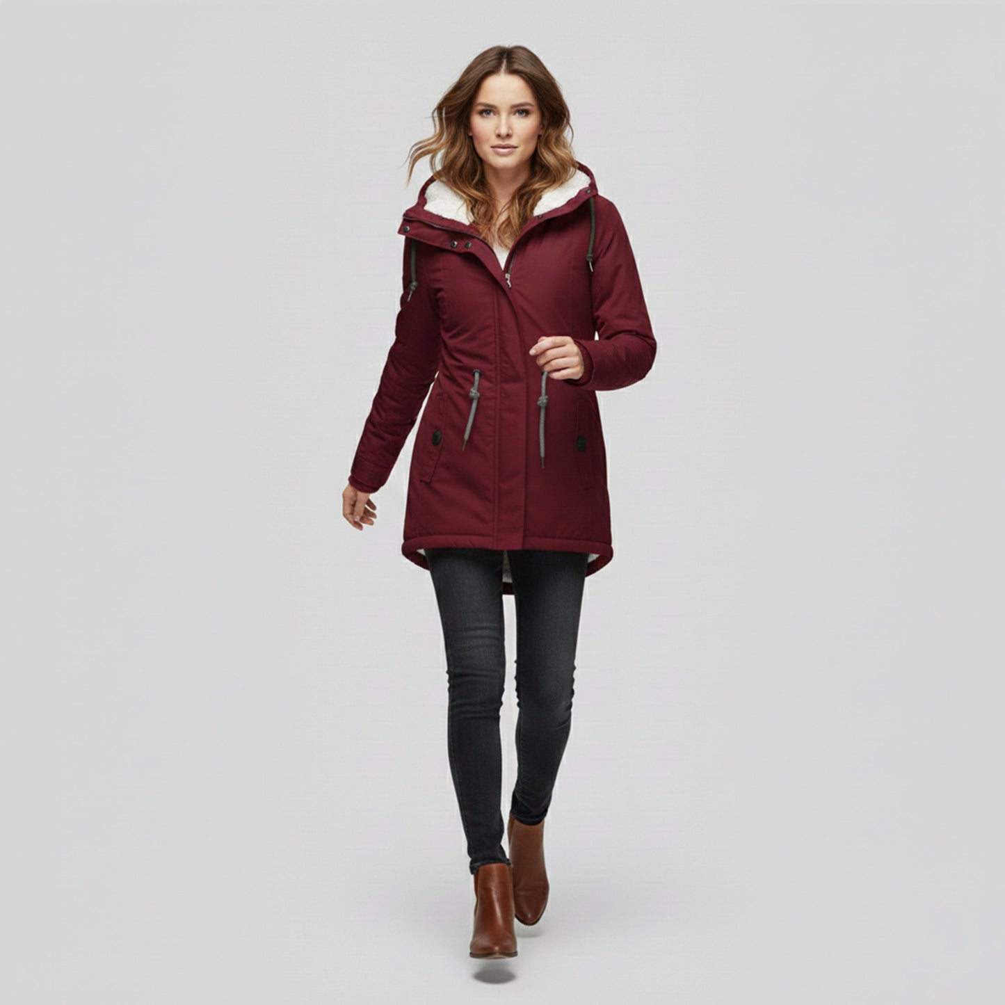 Just-Outlet | Women’s Hooded Winter Jacket – Urban Warm Edition
