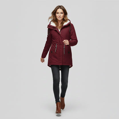 Just-Outlet | Women’s Hooded Winter Jacket – Urban Warm Edition