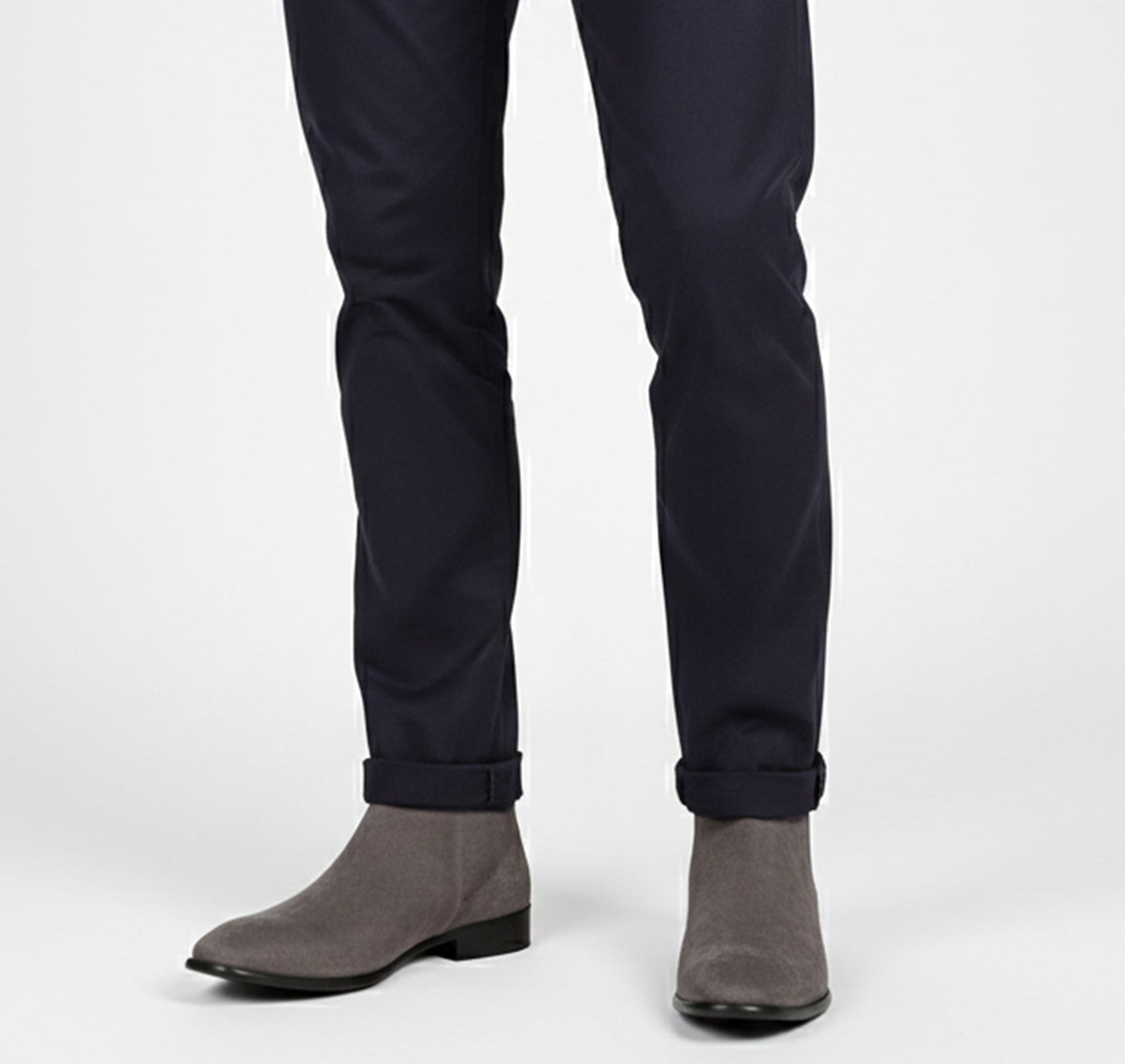 Just-Outlet | Men’s Winter Chelsea Boots – Classic Square Modernity