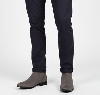 Just-Outlet | Men’s Winter Chelsea Boots – Classic Square Modernity