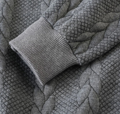 Just-Outlet | Men’s Jacquard Knitwear – Loose Lapel Classic