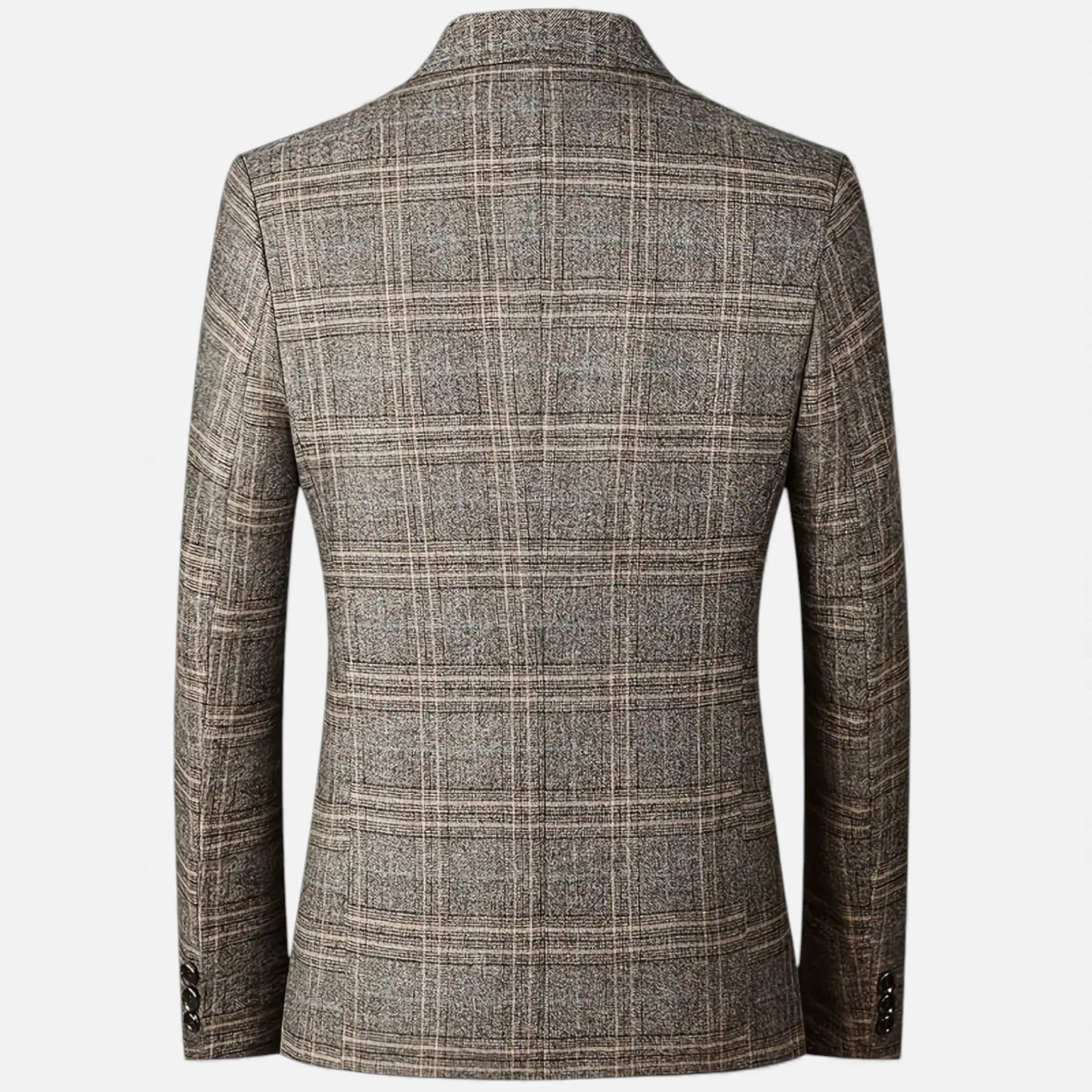 Just-Outlet | Men’s Lightweight Business Blazer – Geometric Elegance