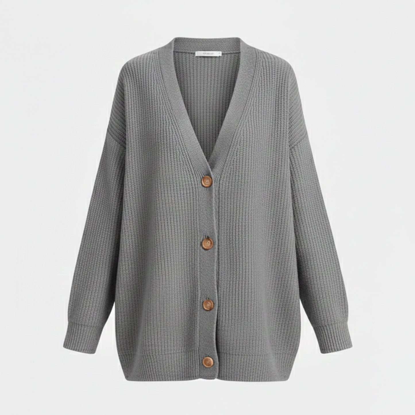 Just-Outlet | Women’s V-Neck Knit Cardigan – Sequin Casual Edition