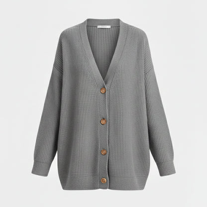 Just-Outlet | Women’s V-Neck Knit Cardigan – Sequin Casual Edition