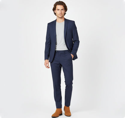 Just-Outlet | Men’s Winter Chelsea Boots – Classic Square Modernity