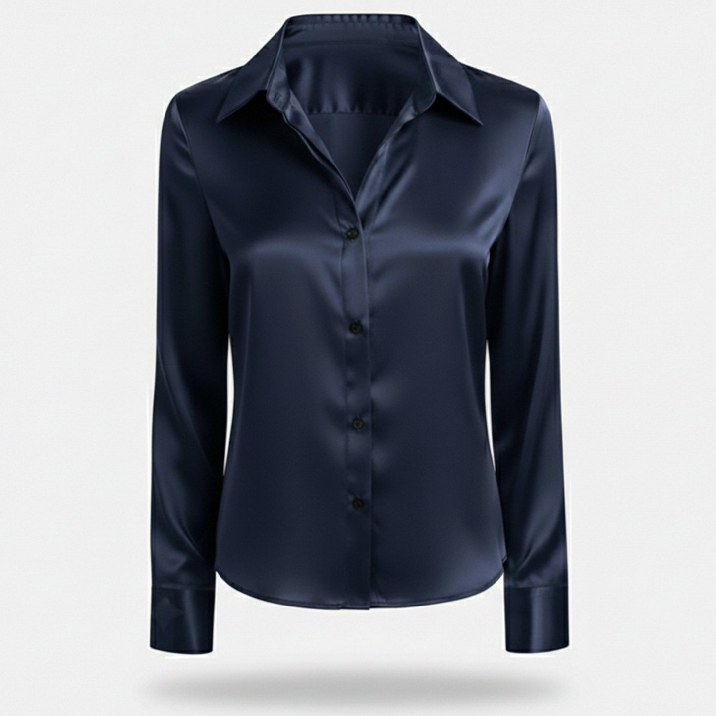 Just-Outlet | Women’s Satin Shirt – Polished Workwear Edition