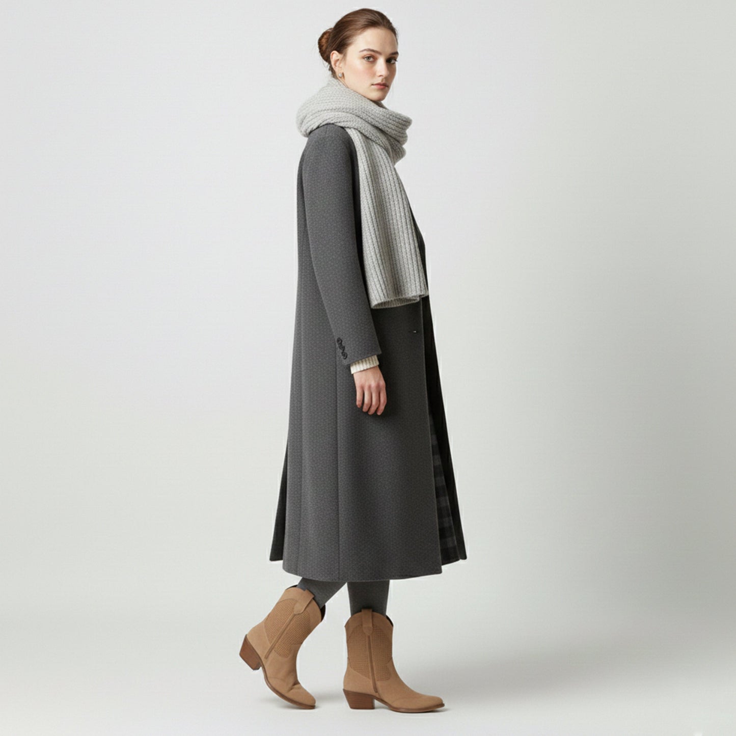 Just-Outlet | Women’s Ankle Boots – Mid-Heel Suede Edition