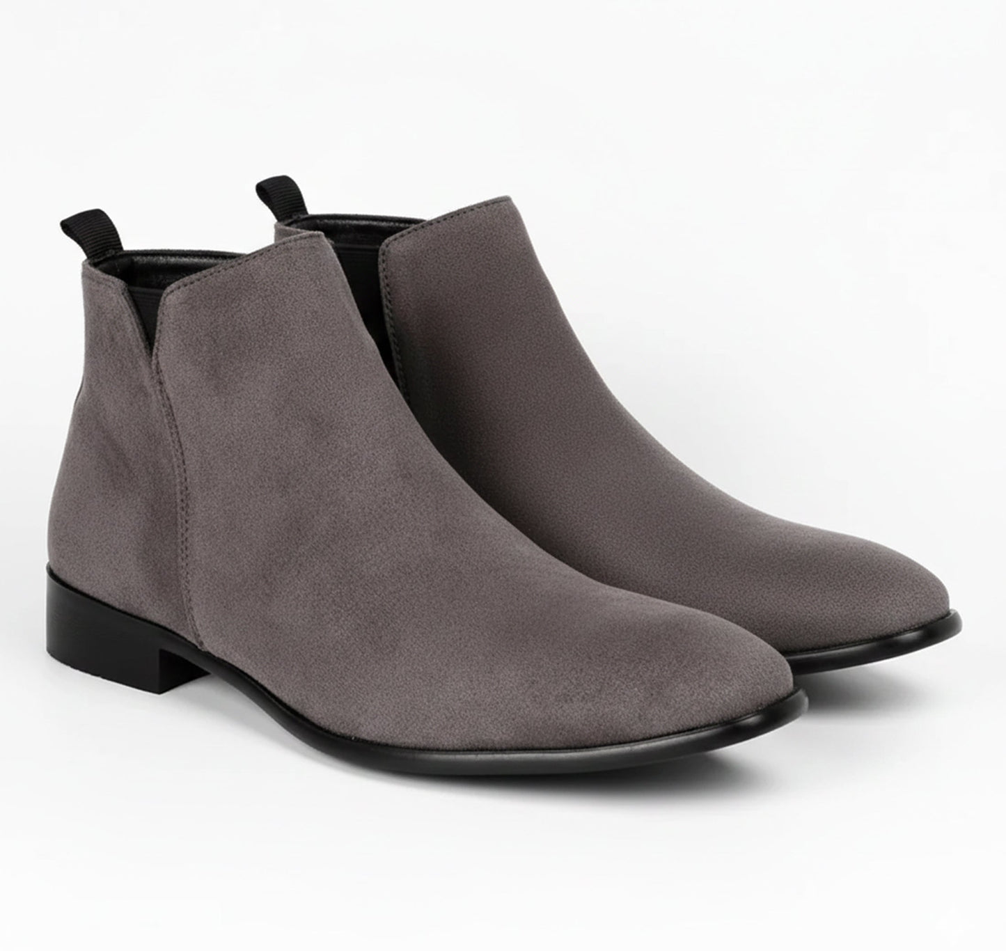 Just-Outlet | Men’s Winter Chelsea Boots – Classic Square Modernity