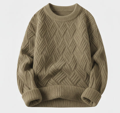 Just-Outlet | Men’s Casual Pullover – Autumn Relaxed Fit
