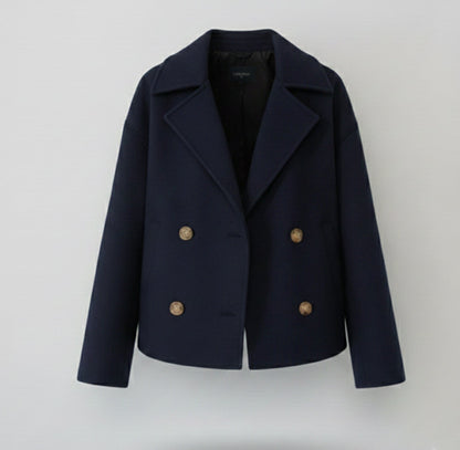 Just-Outlet | Women’s Loose-Fit Overcoat – Urban Casual Style
