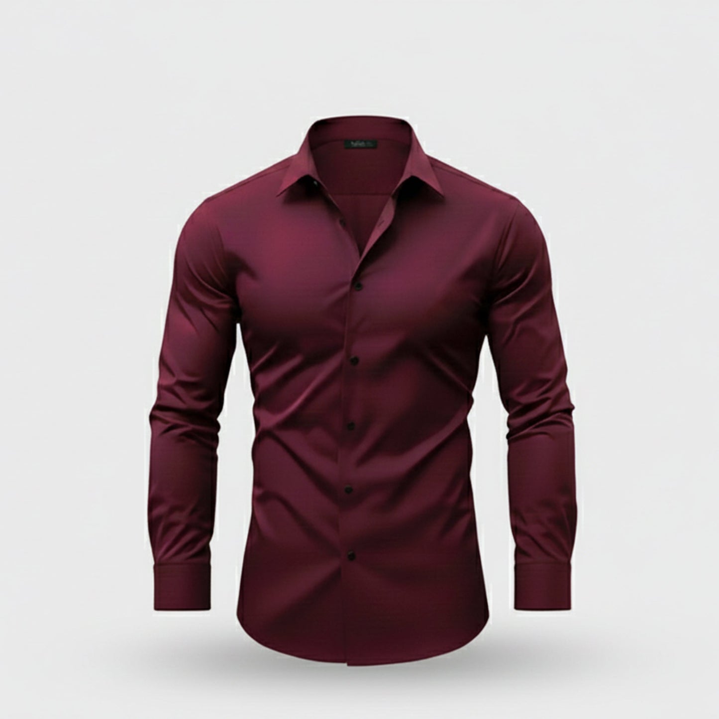 Just-Outlet | Men’s Long-Sleeve Shirt – Polished Casual Edition