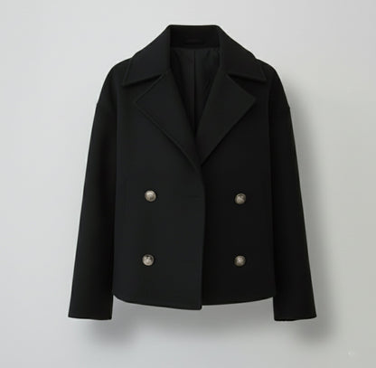 Just-Outlet | Women’s Loose-Fit Overcoat – Urban Casual Style