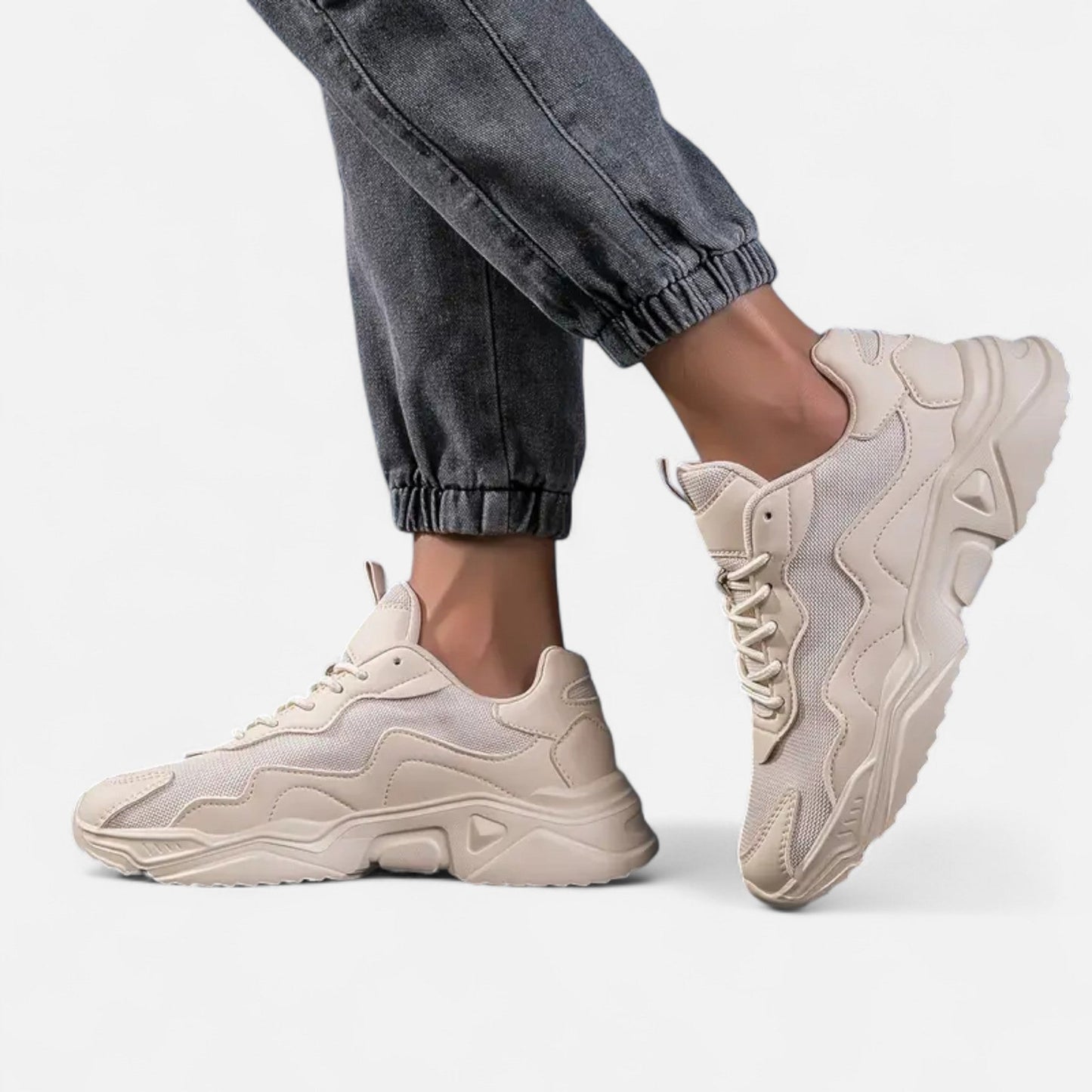 Just-Outlet | Men’s Chunky Sneakers – Heritage Casual Comfort