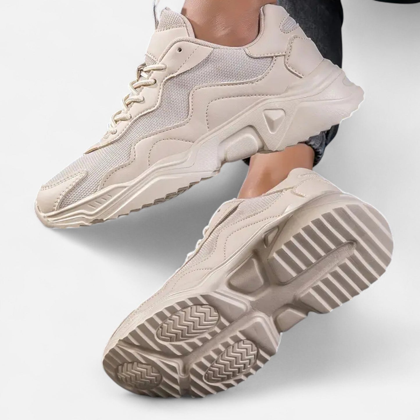 Just-Outlet | Men’s Chunky Sneakers – Heritage Casual Comfort