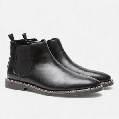 Just-Outlet | Men’s Retro Ankle Boots – Two-Tone Heritage Style