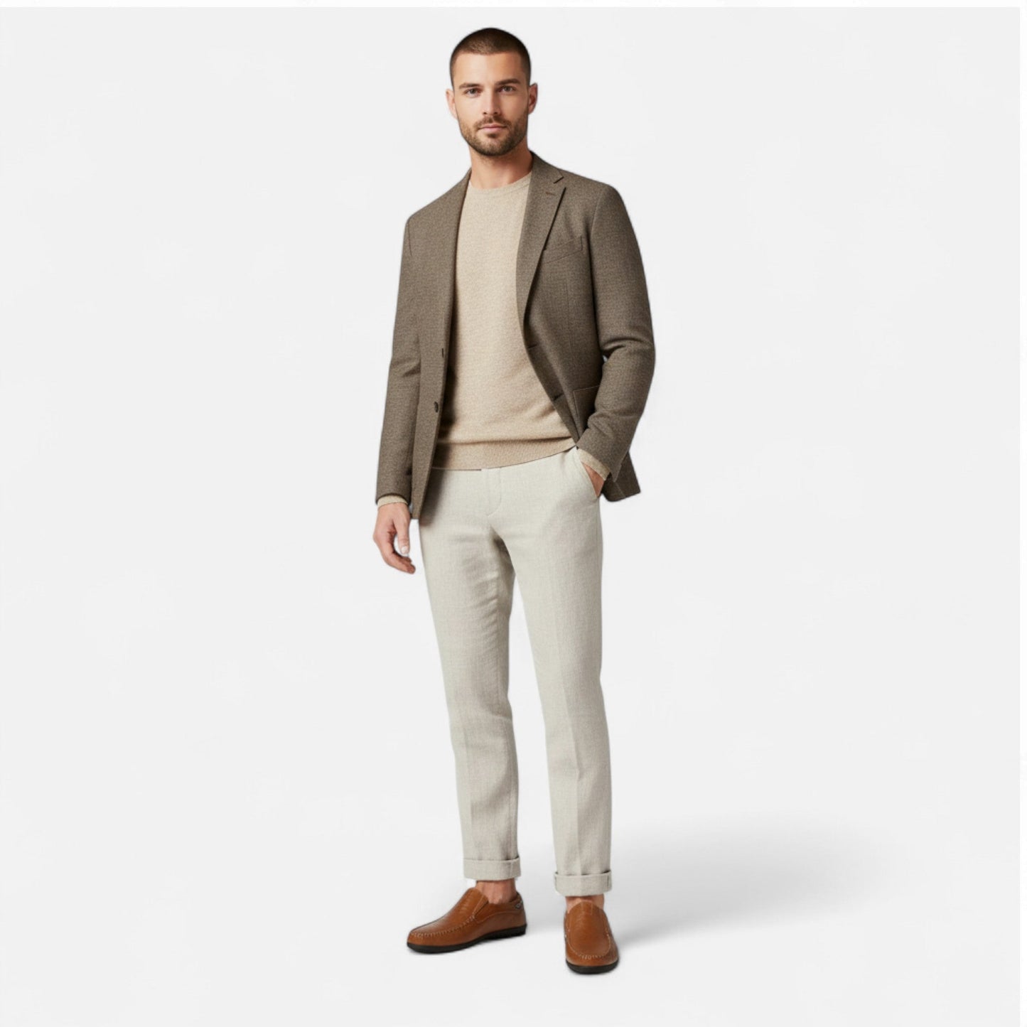 Just-Outlet | Men’s Loafers – Timeless Stitched Heritage