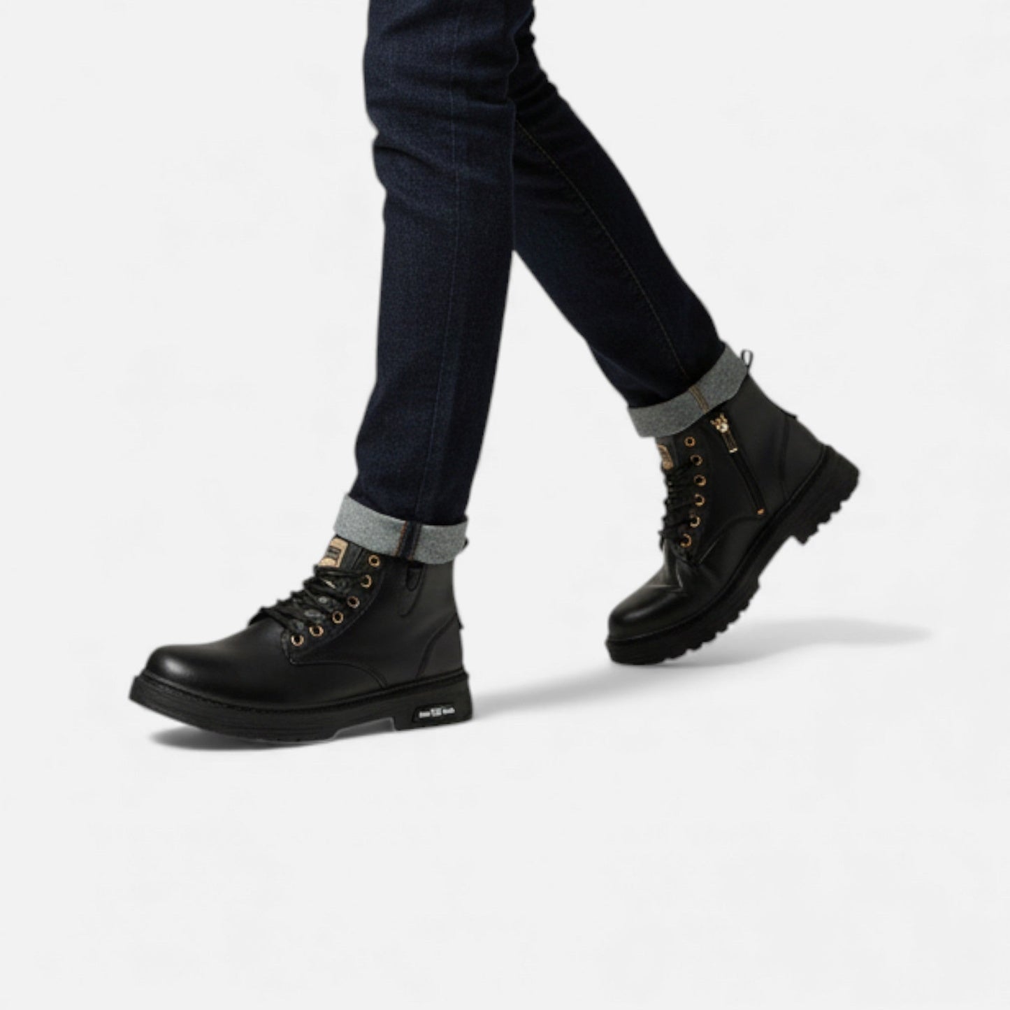 Just-Outlet | Men’s Vintage Boots – Classic Short Lace-Up