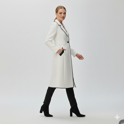 Just-Outlet | Women’s Suit Jacket – Spliced Elegant Cut