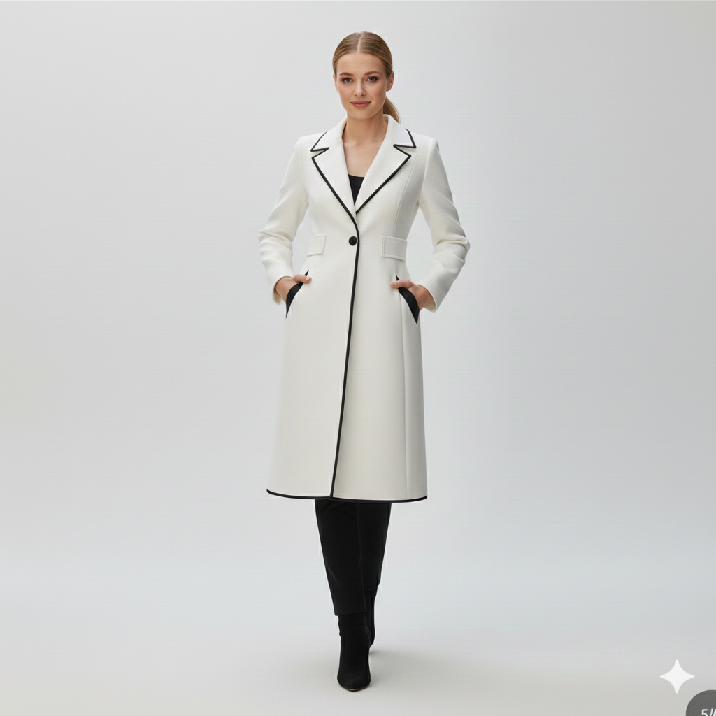 Just-Outlet | Women’s Suit Jacket – Spliced Elegant Cut