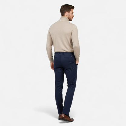 Just-Outlet | Men’s Sweater – High Turtleneck Knitted Heritage