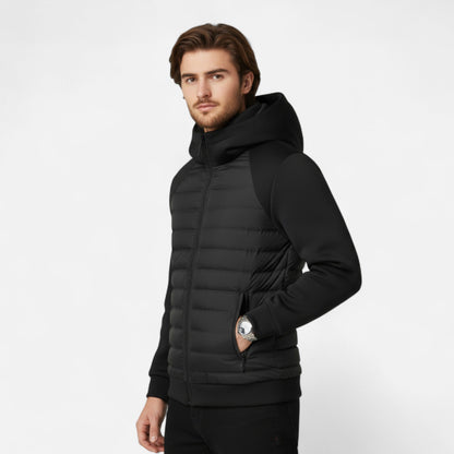 Just-Outlet | Men’s Hooded Jacket – Heritage Lightweight Warmth