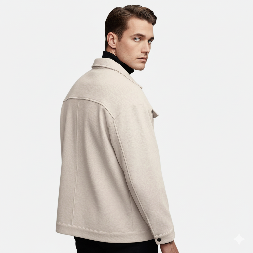 Just-Outlet | Men’s European-Style Casual Jacket – Tailored Elegance for Every Occasion