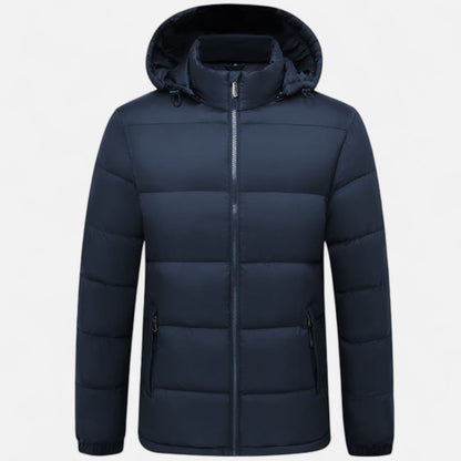 Just-Outlet | Men’s Padded Jacket – Hooded Heritage Warmth