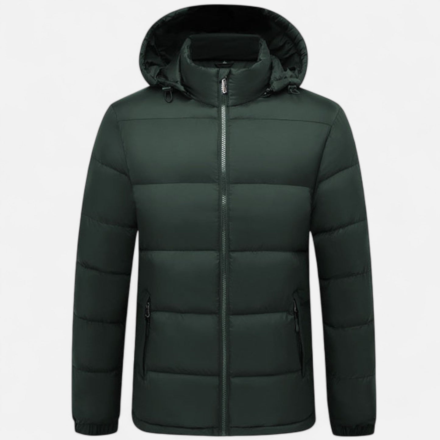 Just-Outlet | Men’s Padded Jacket – Hooded Heritage Warmth