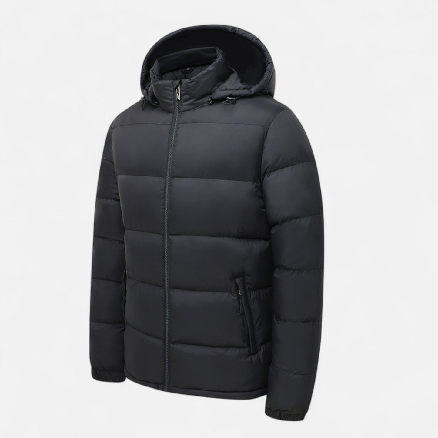 Just-Outlet | Men’s Padded Jacket – Hooded Heritage Warmth