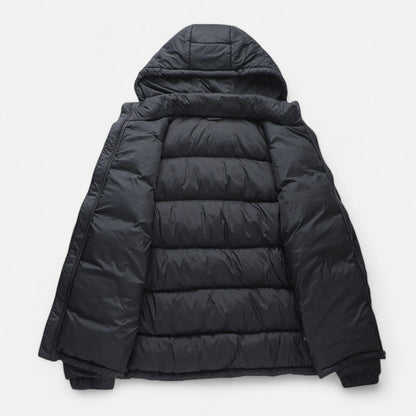 Just-Outlet | Men’s Padded Jacket – Hooded Heritage Warmth