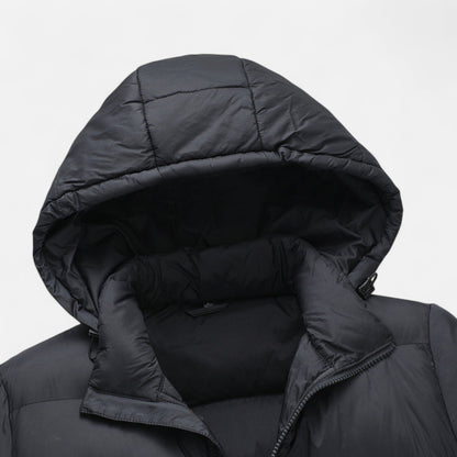 Just-Outlet | Men’s Padded Jacket – Hooded Heritage Warmth