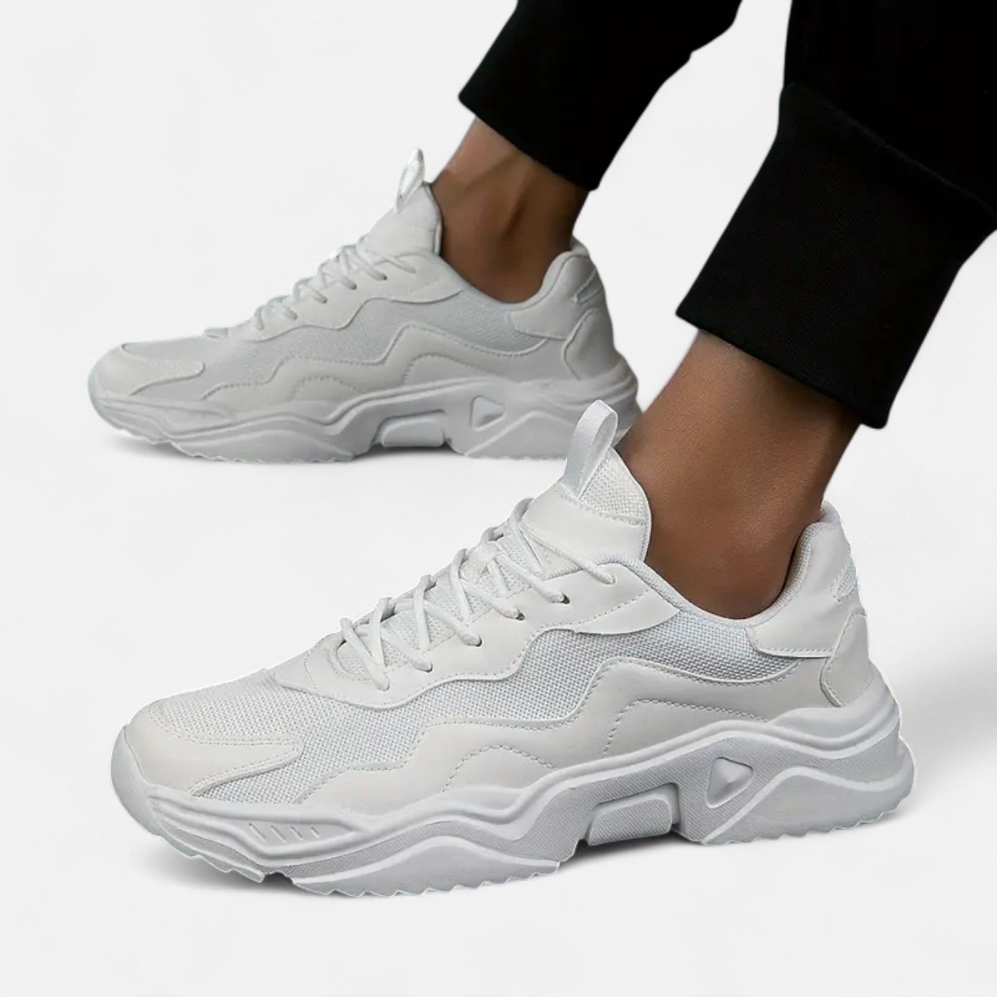 Just-Outlet | Men’s Chunky Sneakers – Heritage Casual Comfort