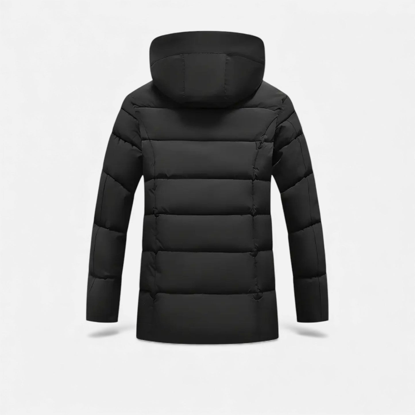 Just-Outlet | Men’s Long Coat – Stand-Collar Winter Classic