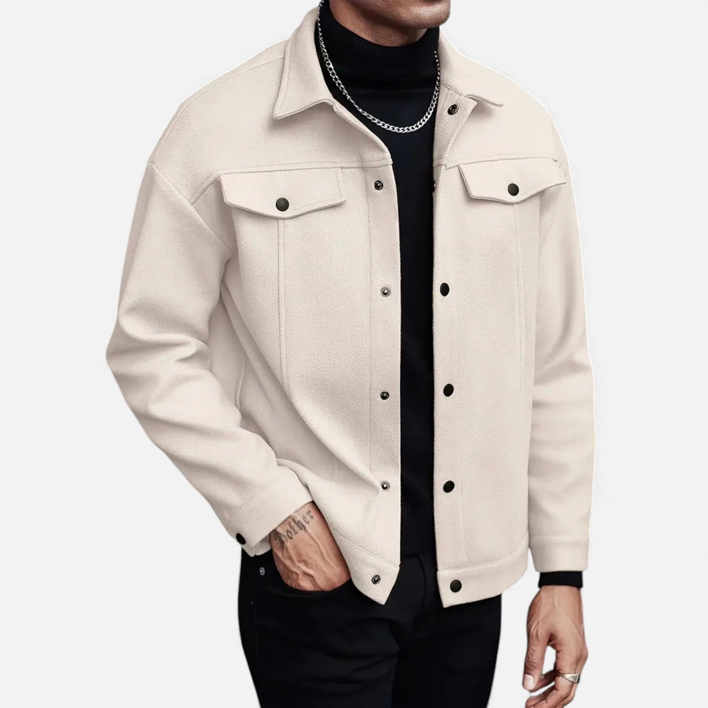 Just-Outlet | Men’s European-Style Casual Jacket – Tailored Elegance for Every Occasion