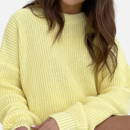 Just-Outlet | Women’s Knitted Sweater – Classic Everyday Style