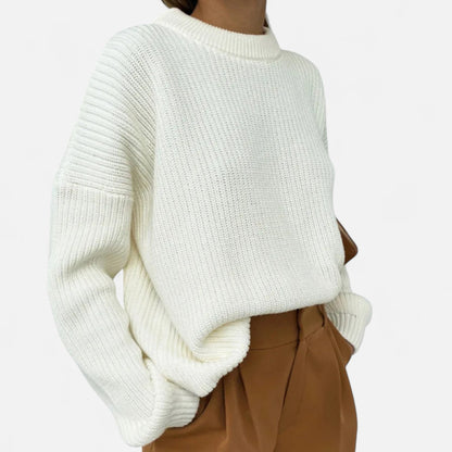 Just-Outlet | Women’s Knitted Sweater – Classic Everyday Style